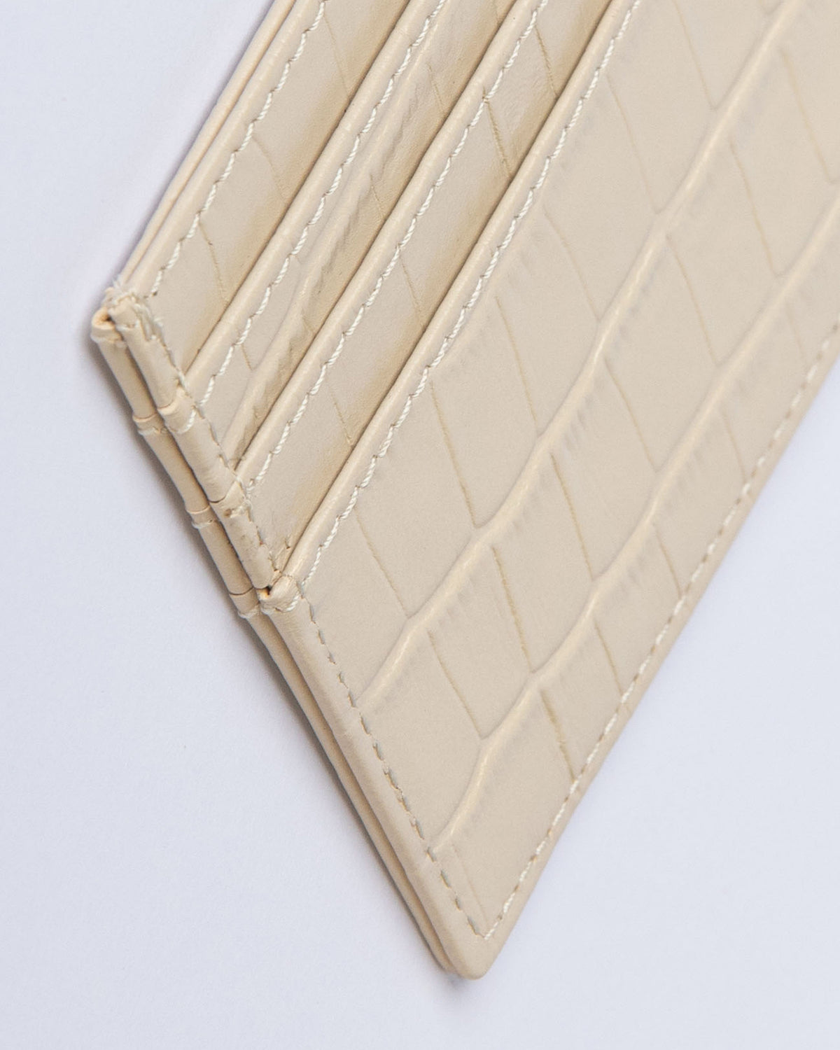 Tarjetero Beige