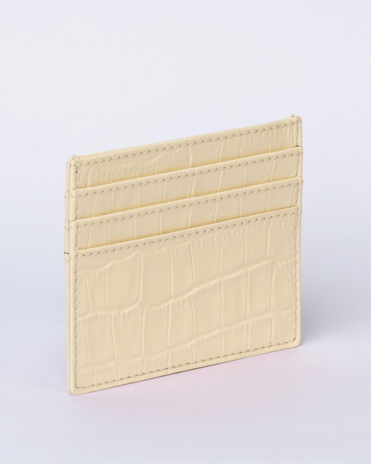 Tarjetero Crema